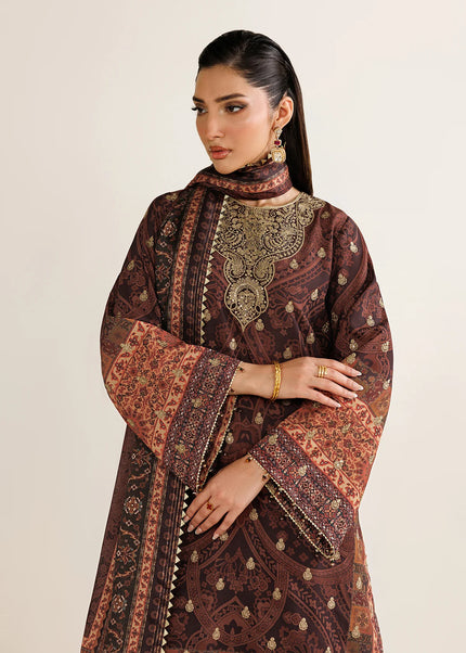 Jazmin | Embroidered Raw Silk UR-7090