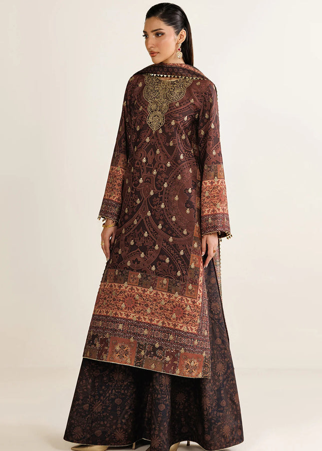 Jazmin | Embroidered Raw Silk UR-7090
