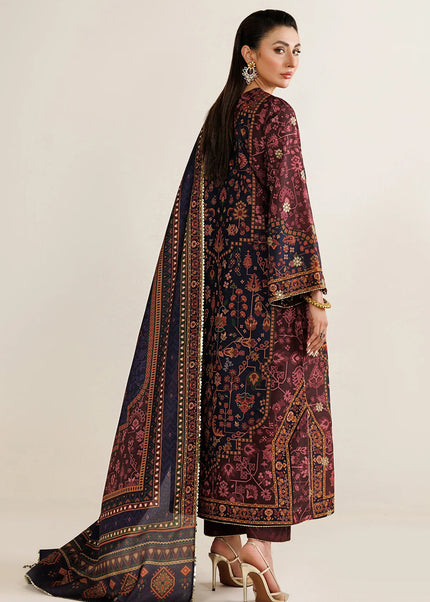 Jazmin | Embroidered Raw Silk UR-7089