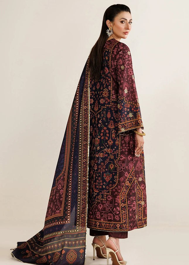 Jazmin | Embroidered Raw Silk UR-7089