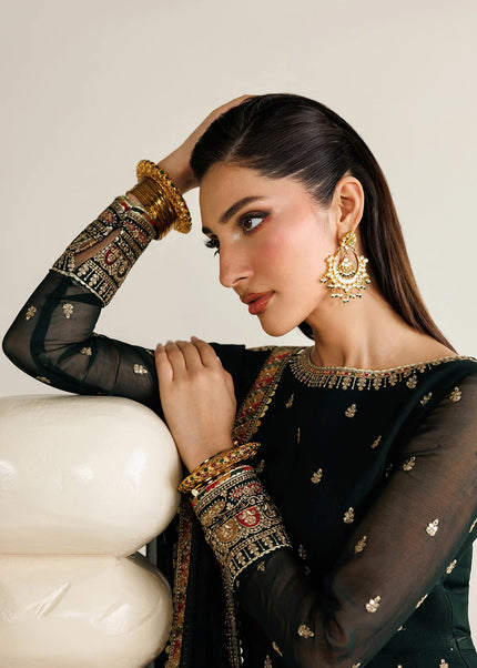 Jazmin | Embroidered Chiffon UC-3128