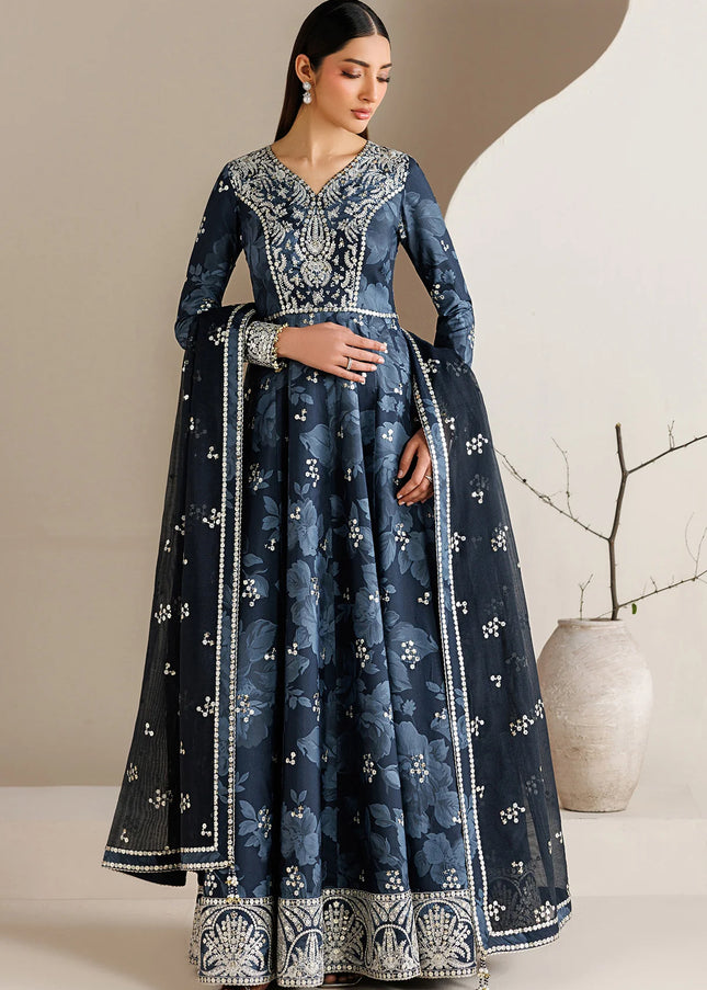 Jazmin | Embroidered Raw Silk UR-7086