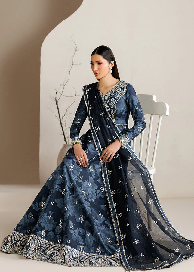 Jazmin | Embroidered Raw Silk UR-7086