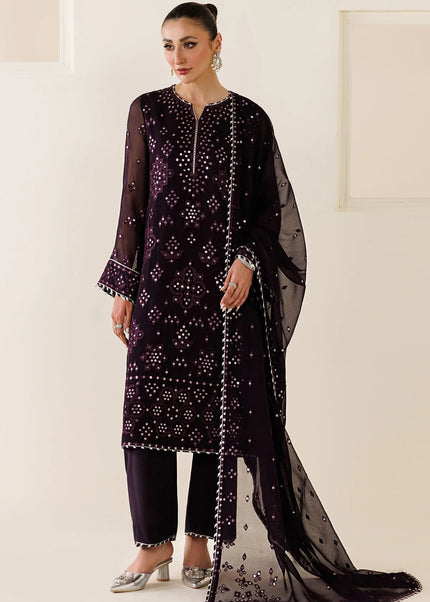 Jazmin | Embroidered Chiffon UC-3123