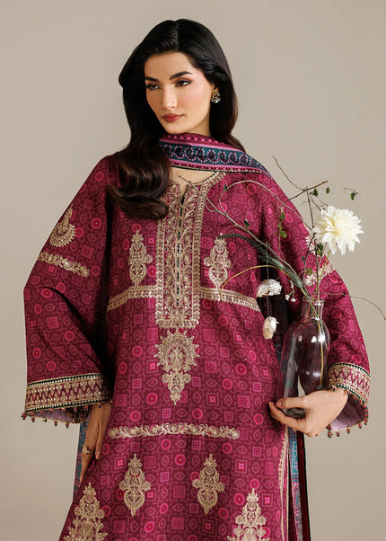 Jazmin | Embroidered Raw Silk UR-7074