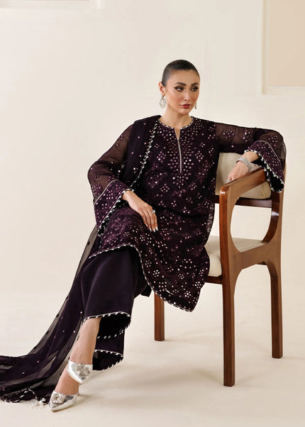 Jazmin | Embroidered Chiffon UC-3123