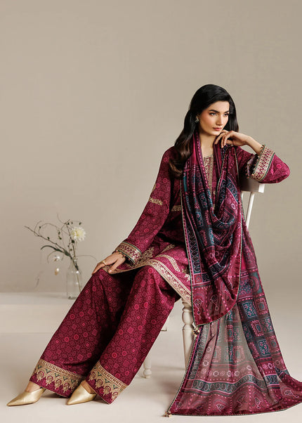 Jazmin | Embroidered Raw Silk UR-7074