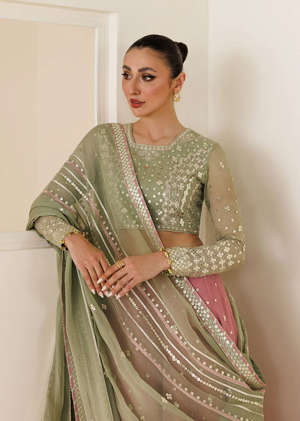Jazmin | Embroidered Chiffon UC-3129