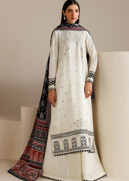 Jazmin | Embroidered Raw Silk UR-7080