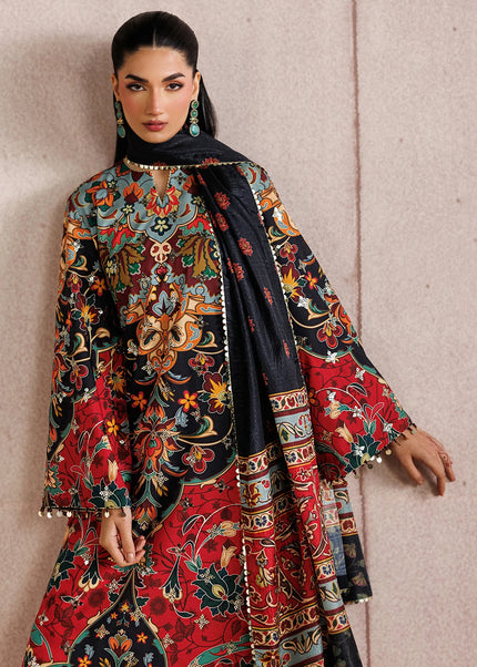 Jazmin | Embroidered Raw Silk UR-7083