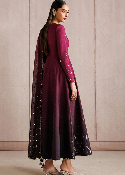 Jazmin | Embroidered Raw Silk UR-7073