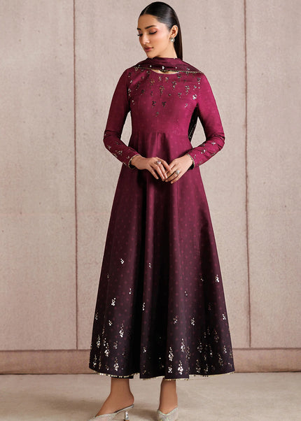 Jazmin | Embroidered Raw Silk UR-7073