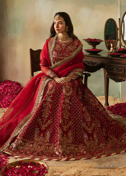 Saad Shaikh | Elena Wedding Formals - Cerise