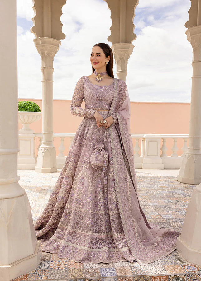 faiza saqlain purple dress rijamujahid_ is the epitome of gorgeous styled in the vibrant Yashal from Noor e Chashm. #FaizaSaqlain #EidwithFaizasaqlain #Eid2023