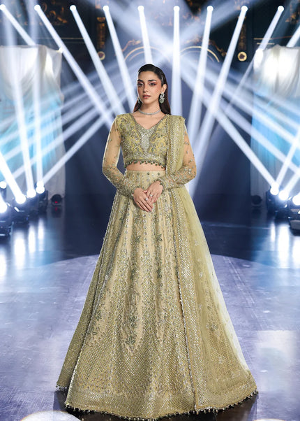 Elaf Premium | Stardom-Formal-Handwork'25 - Mint Majesty