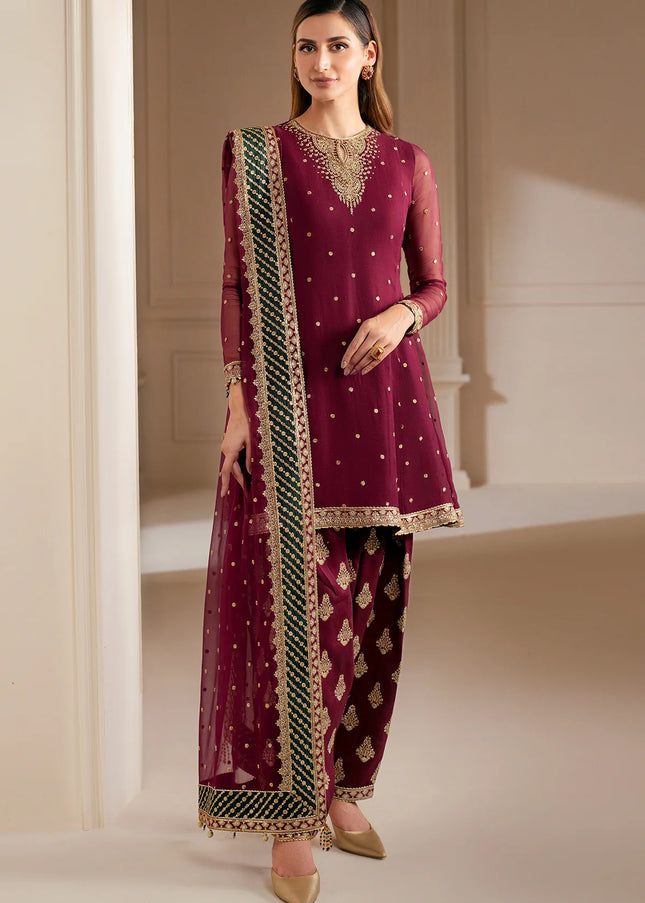 Jazmin | Embroidered Chiffon UC-3068