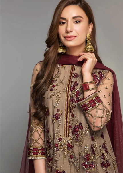 Baroque | Embroidered Net UF-14
