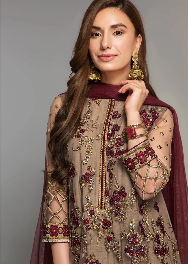 Baroque | Embroidered Net UF-14