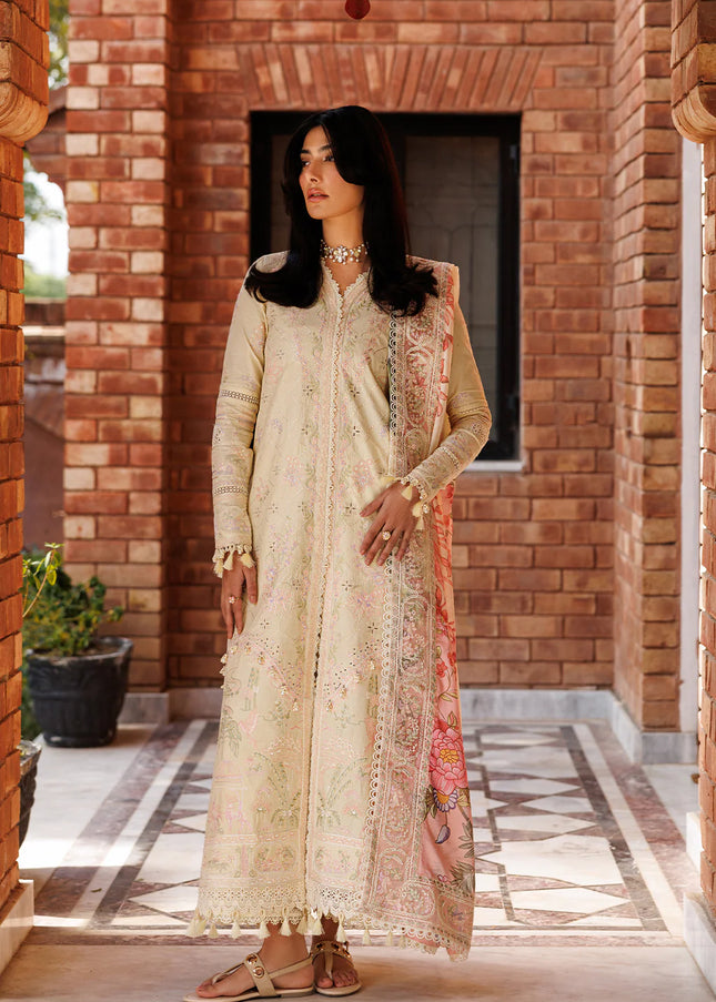 Emaan Adeel | Mirabelle Festive Lawn - Blossom Bliss