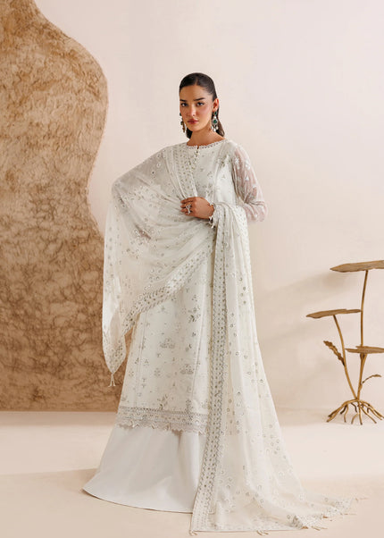 Farasha | Chiffon Threads '26 - Alpine White