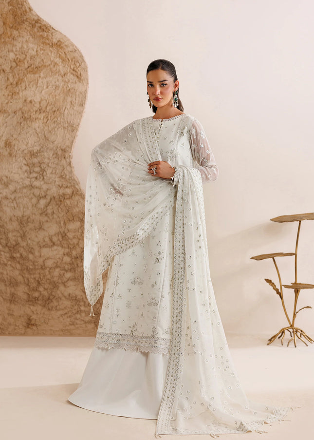 Farasha | Chiffon Threads '26 - Alpine White