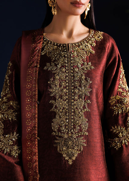 Baroque | Embroidered Sheesha Silk PR-1313