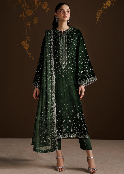 Baroque | Embroidered Velvet UF-4545