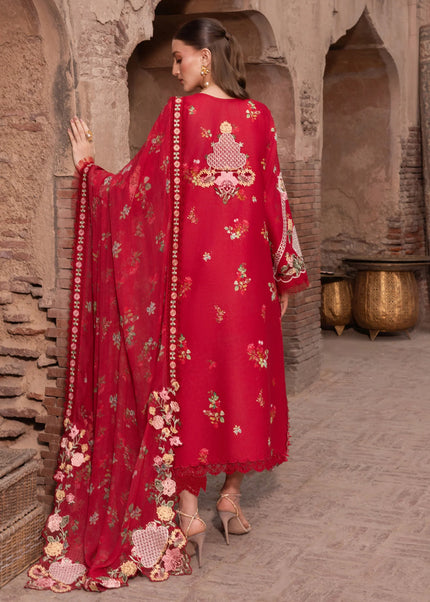 Saira Shakira | Luxury Lawn '26 -  Rose