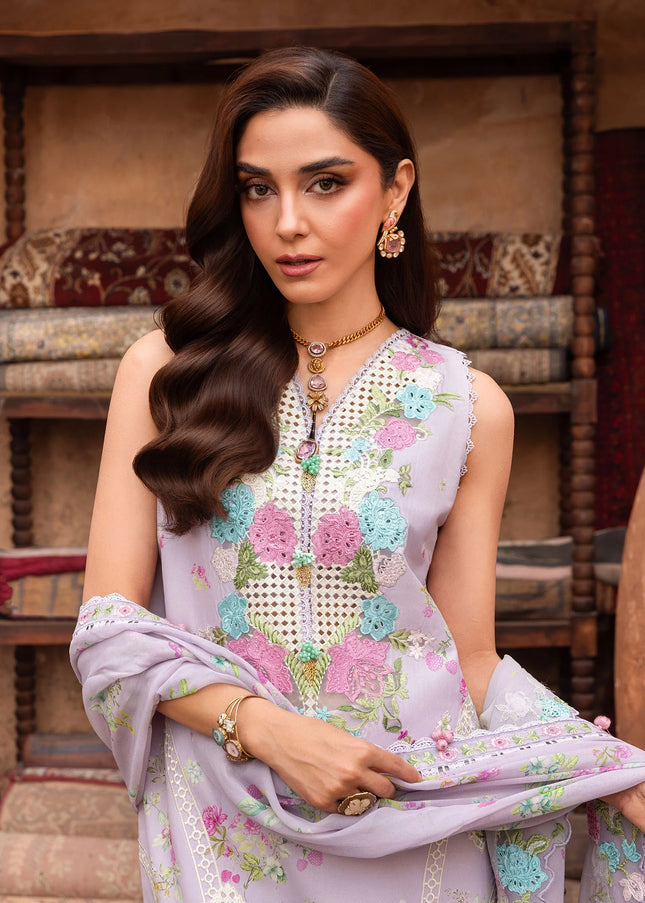 Saira Shakira | Luxury Lawn '26 -  Rose