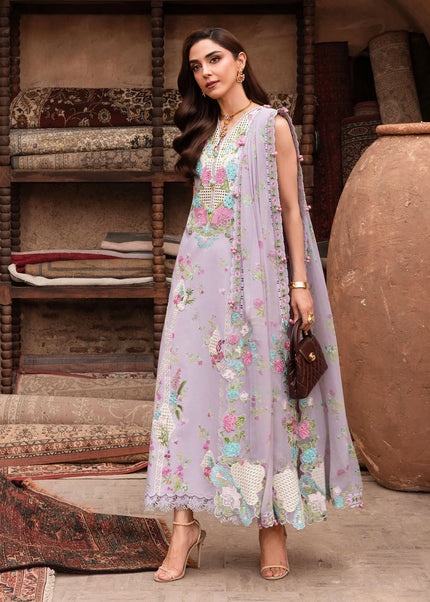 Saira Shakira | Luxury Lawn '26 -  Rose