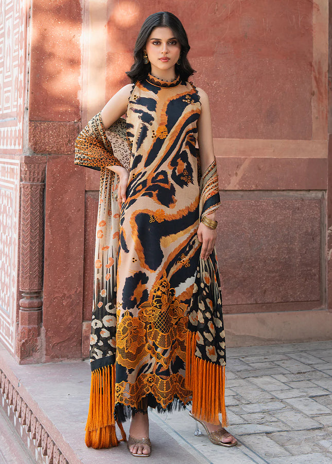 Bin Ilyas | Lawn - 2086B