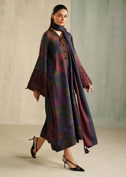 Baroque | Embroidered Khaddar UF-4325