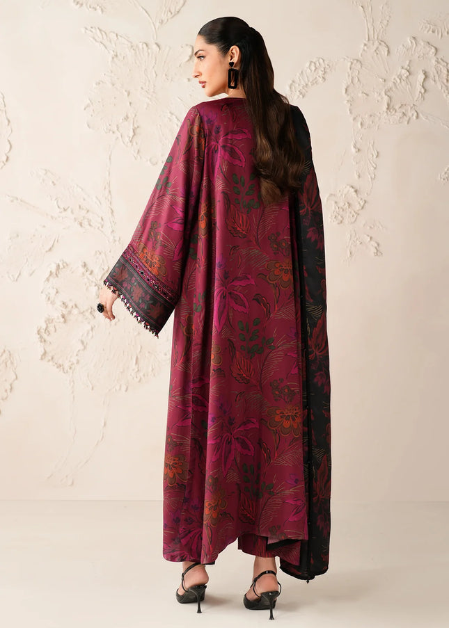 Baroque | Embroidered Printed Viscose UF-4304