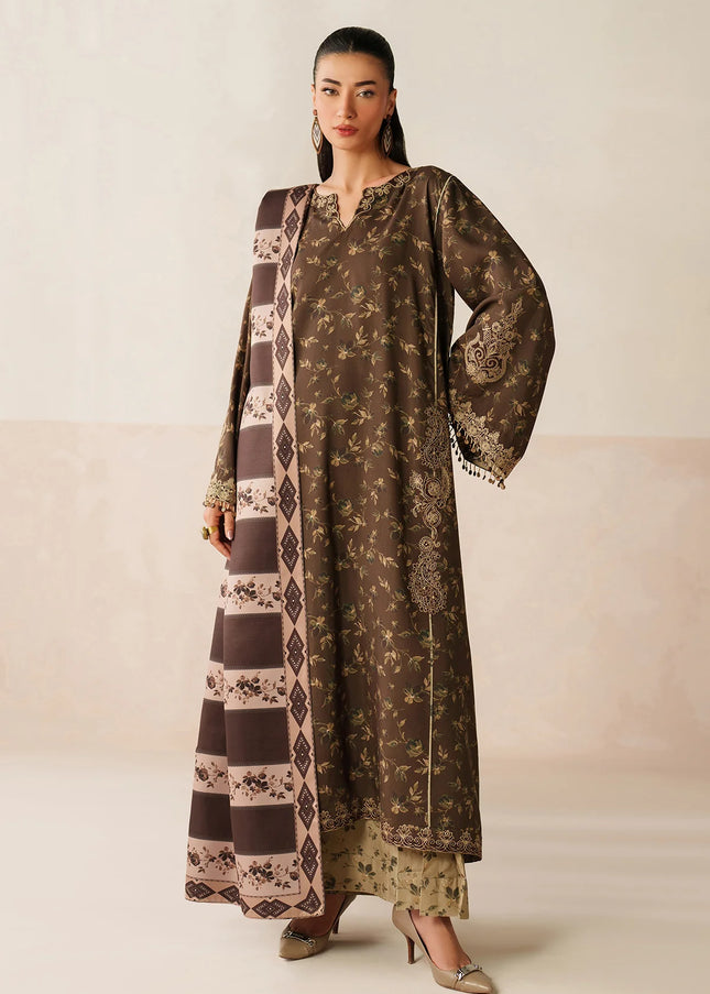 Baroque | Embroiderd Viscose Silk UF-4281