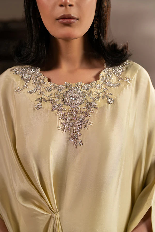 Farrukhzia | Fareesha - Butter Yellow
