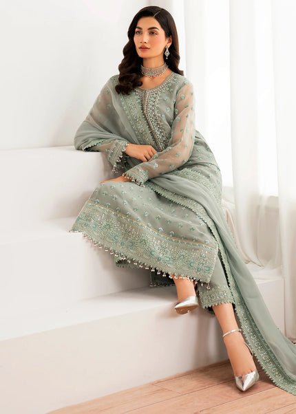 Baroque | Embroidered Chiffon UF-692