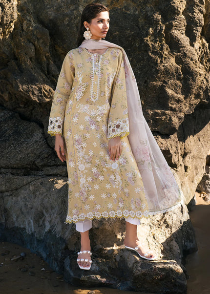 Baroque | Embroidered Printed Lawn UF-4110