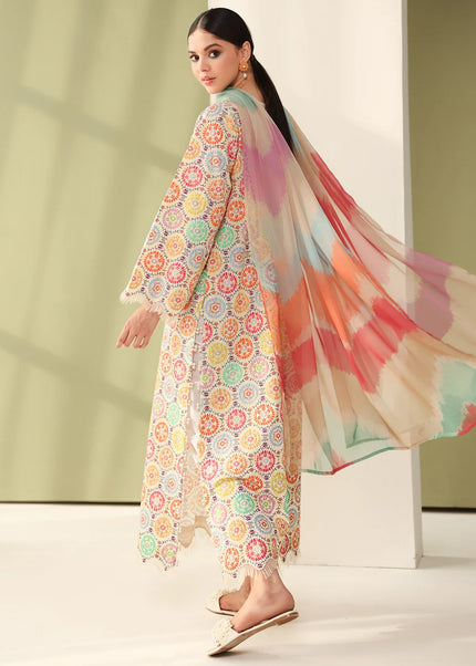 Baroque | Embroidered Printed Lawn UF-4178