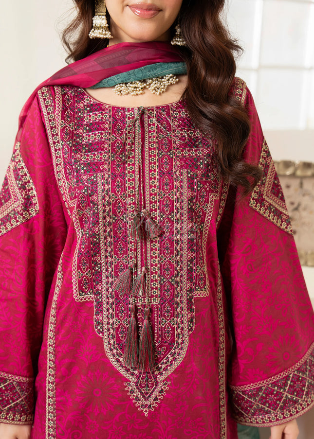 Karma | Flora - Cerise Pink