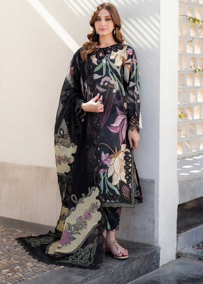 Baroque | Embroidered Printed Lawn UF-4090