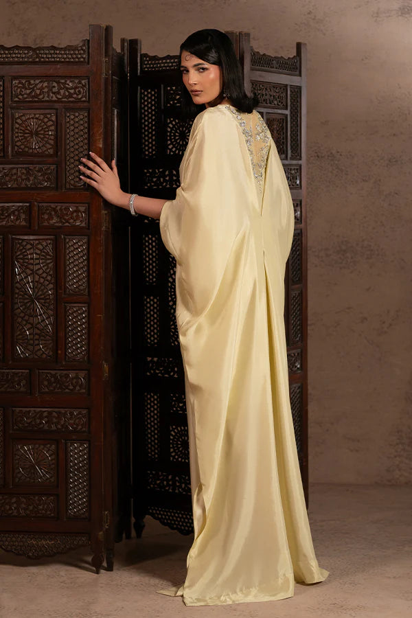 Farrukhzia | Fareesha - Butter Yellow
