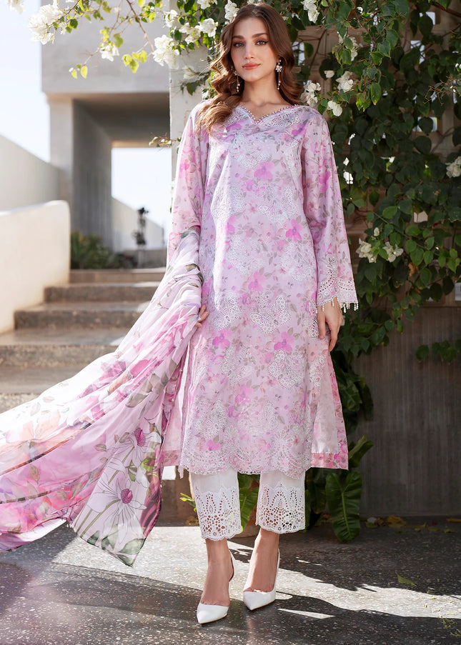 Baroque | Embroidered Printed Lawn UF-4067