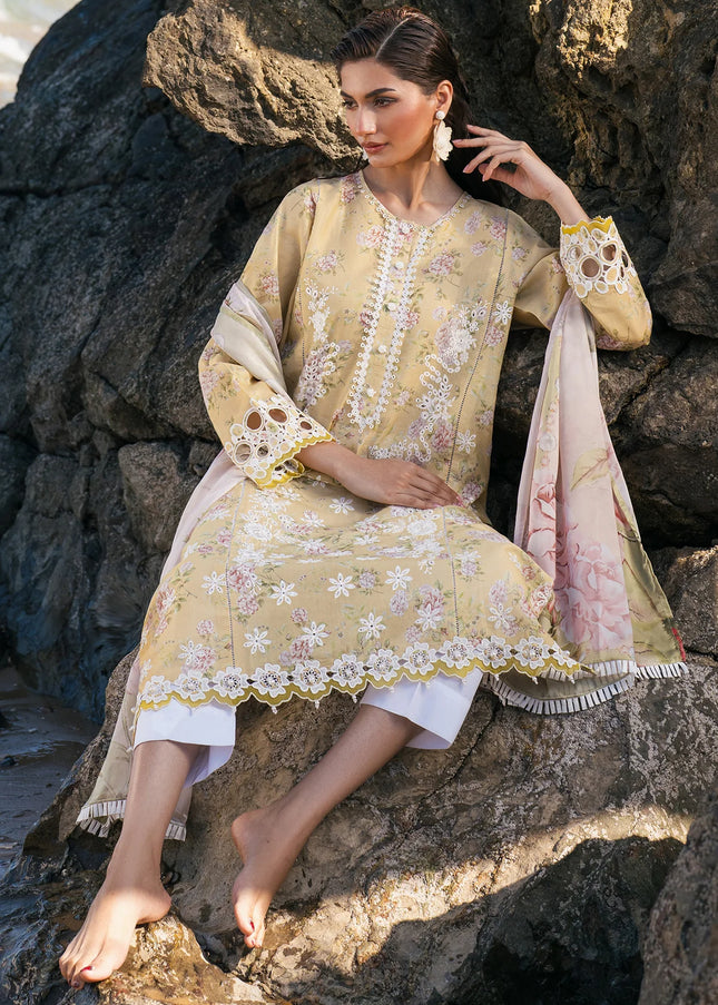 Baroque | Embroidered Printed Lawn UF-4110