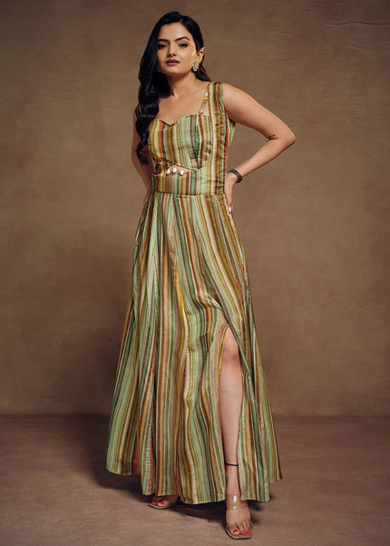 Green Multicolor Co-Ord Set (Copy)
