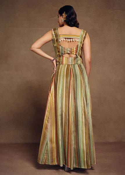 Green Multicolor Co-Ord Set (Copy)