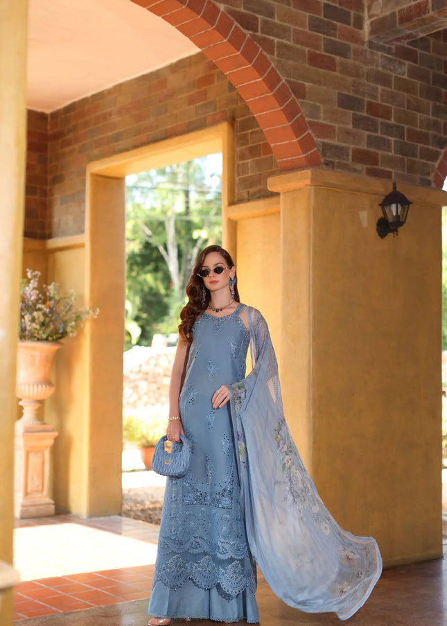 Noor By Saadia Asad | Noor Luxury Eid Schiffli Laserkari '26 - Mirelle