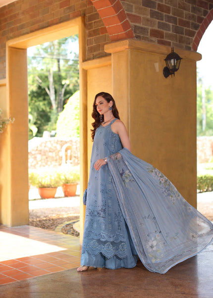 Noor By Saadia Asad | Noor Luxury Eid Schiffli Laserkari '26 - Mirelle