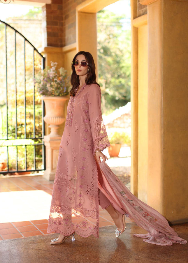 Noor By Saadia Asad | Noor Luxury Eid Schiffli Laserkari '26 - Mirelle