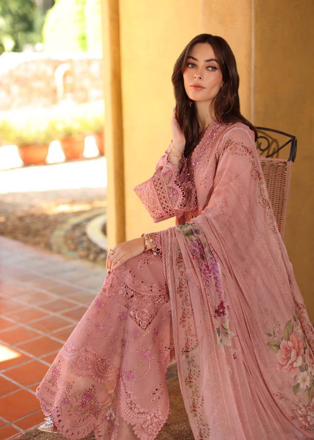 Noor By Saadia Asad | Noor Luxury Eid Schiffli Laserkari '26 - Mirelle