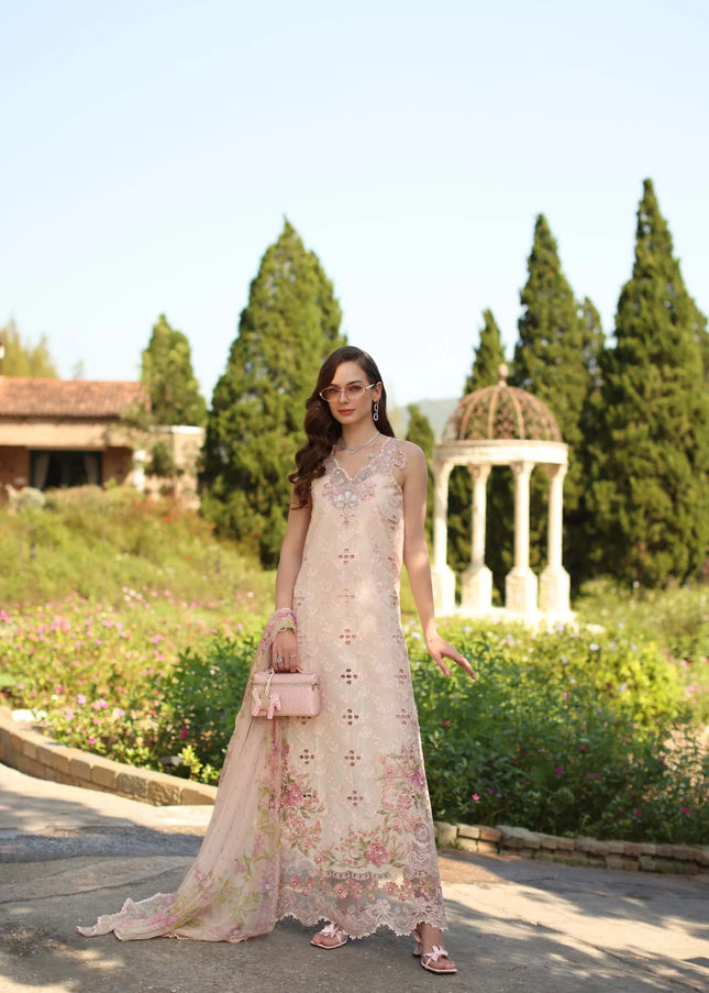 Noor By Saadia Asad | Noor Luxury Eid Schiffli Laserkari '26 - Florine